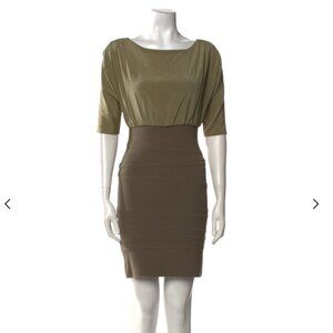 Alice & Olivia | SILK COMBO Y2K/90s MINI DRESS | Size 6